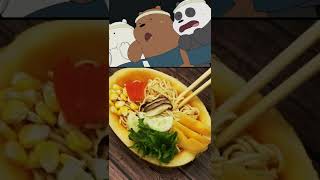 天氣還那麼熱，你不想吃碗冰鎮拉麵嗎？咱們裸熊We Bare Bears同款