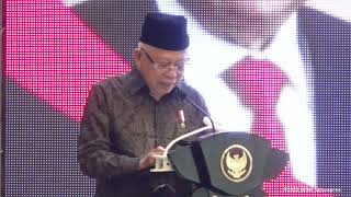 Sambutan Wakil Presiden Indonesia Maruf Amin Dalam Acara Konferensi Hari Pekabaran Injil di Papua