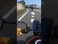 バイクで帰りは高速ぶっ飛ばして石川パーキングで休憩！昼過ぎが1番メッチャ灼熱の暑さです！misty金太郎ショート管マフラーlサイレンサーexhaust sound！ バイク好きな人と繋がりたい