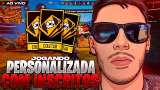 👑 FREE FIRE AO VIVO - FF LIVE JOGANDO COM INSCRITOS 👑 - NOVA ATUALIZAÇÃO - CÓDIGO DE EQUIPE 👑 #1K