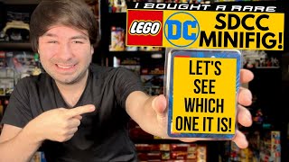 I Got a RARE LEGO DC SDCC Minifig! - Let's See What It Is...