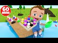 Kids Learning Educational - Learning Colors, Shapes, Numbers with Little Baby Collection 3D Cartoons