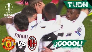 ¡GOOL! ¡DE ÚLTIMO MINUTO! | Manchester Utd 1-1 Milán | Europa League 2021 - Octavos | TUDN