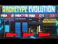 HOW ARCHETYPES HAVE EVOLVED! NBA 2K14 - 2K19 ( MYPLAYER EVOLUTION )