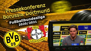 Borussia Dortmund - Bayer 04 Leverkusen: Pk mit Hannes Wolf und Edin Terzic