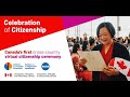 Celebration of Citizenship - Canada's first cross-country virtual citizenship ceremony