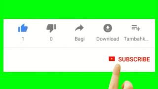 USEFUL FOR EDITING - SUBSCRIBE BUTTON ANIMATED | (no copyright) GREEN SCREEN EFFECTS + CHROMA KEY