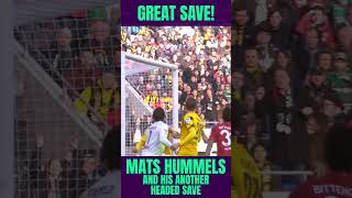 Mats HUMMELS and his GREAT HEADED SAVE for DORTMUND!!! 🟡⚫🟡