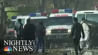 At Least 95 Dead After Explosion In Kabul | NBC Nightly News