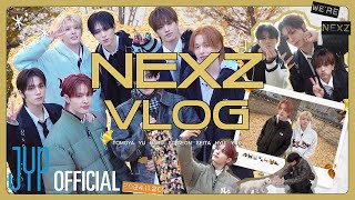 [NEXZ VLOG] JEONJU VLOG | 🍂 Autumn Vibes🍁 Kalguksu, Korokke, Fried Squid🦑\u0026 Octopus Skewers🐙Mukbang🍽️