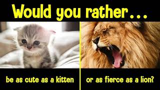 Would You Rather | Animal Choice Quiz | Personality Test