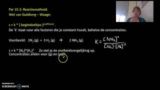 par 15.3 reactiesnelheid en snelheidsbepalende stap