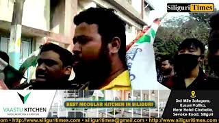 12-hour Bandh: TMCP stops Youth Congress activists from closing Siliguri College (Bangla)