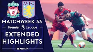 Liverpool v. Aston Villa | PREMIER LEAGUE HIGHLIGHTS | 7/5/2020 | NBC Sports