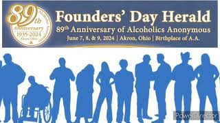 @AA100011 - Alcoholics Anonymous 89 Year Anniversary