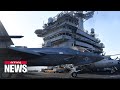 S. Korea, U.S., Japan hold trilateral naval drills involving aircraft carrier