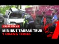 Kecelakaan Maut, Minibus Tabrak Truk di Tol Purbaleunyi 1 Tewas 4 Luka | Kabar Utama tvOne