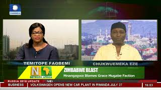 Zimbabwe Blast: Mnangagwa Blames Grace Mugabe Faction |Network Africa|