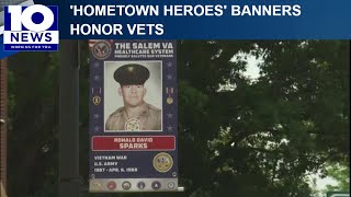 ‘Hometown Heroes’ banners at Salem VA Medical Center honor local veterans ahead of Memorial Day