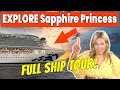 Sapphire Princess Ship Tour!