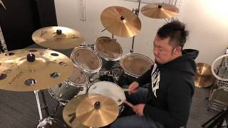 秘密戦隊ゴレンジャー　Himitsu Sentai Gorenger :drum cover by Donkey