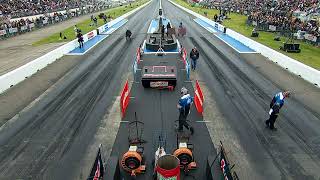 Dean Cook, Eric Merryfield, Stock Eliminator, Rnd 1 Eliminations, New England Nationals, New England