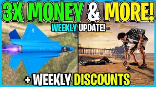 GTA Online WEEKLY UPDATE 3X Money & More!