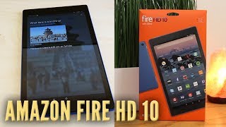Amazon Fire HD 10 with Alexa - Handsfree Alexa Test! (New for 2017)