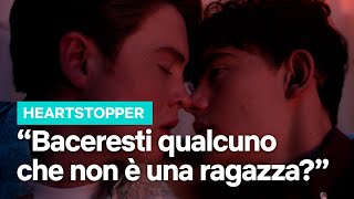 Il primo bacio di Charlie e Nick in HEARTSTOPPER | Netflix Italia