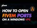 How to Open FiveM Ports on a Windows VPS | NolimitHost Tutorial