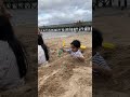 Funny baby reaction on the beach || #shorts #viral #trending #funny #youtubeshorts #shortvideo #fyp