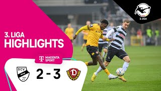 SC Verl - Dynamo Dresden | Highlights 3. Liga 22/23
