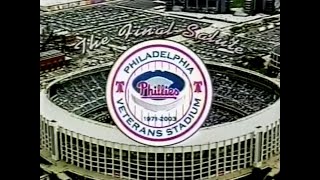 September 28th, 2003 - Braves vs Phillies