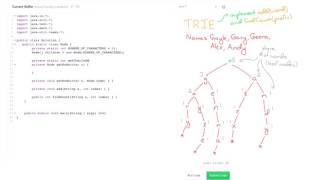 Data Structures: Solve 'Contacts' Using Tries