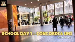 Concordia University Montréal: See what's happening on the 1st day  of the 2024 fall term