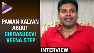 Pawan Kalyan about Chiranjeevi's Veena Step | Sardaar Gabbar Singh Interview | Kajal