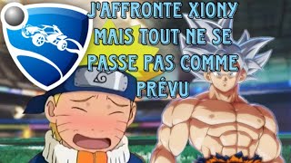 J’affronte @Xiony mais tout ne se passe pas comme prévu !! (Rocket league guidage thermique)