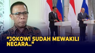 Pembelaan Masinton Kala Jokowi Disebut Gagal dalam Misi Damai Rusia-Ukraina