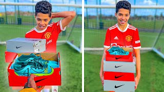 I Surprised Kid Ronaldo, DREAM Football Boots