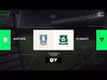 Sheffield Wednesday vs Plymouth Argyle (11/08/2024) EFL Championship EA FC 24