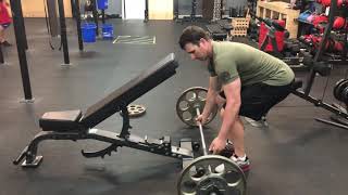 Chest Supported Barbell Row