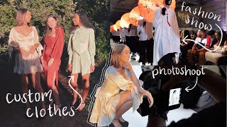 Attending fashion week \u0026 having a professional fashion photoshoot! // VLOG