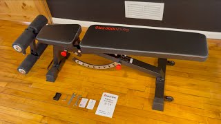 Keppi 1200 LB Weight Bench-Bench1000 PRO Adjustable Workout Bench Press Set for Home Gym - Review