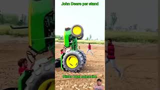 John Deere tractor nishu bhai ￼ stunt  kardiyo new song #varalshorts #ripnishudeshwal #farming ￼