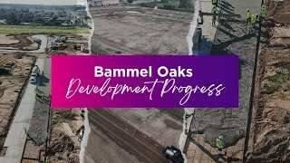 Bammel Oaks Paving Progress | New Homes in Spring, Texas [Timelapse]