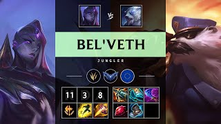 Bel'Veth Jungle vs Volibear: Godlike - EUW Diamond Patch 14.24