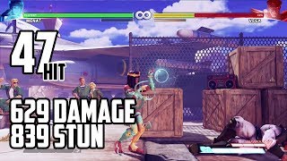 PURE STUPIDITY! 47-hit, 24 second long Menat Loop Combo!