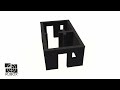 how to build a shooting house from rubox blocks installation tutorial step by step