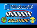 FIX Windows Update Error 0x8009001d on Windows 10 [2026]