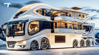 15 MOST LUXURIOUS MOTORHOMES AND RVs YOU MUST SEE